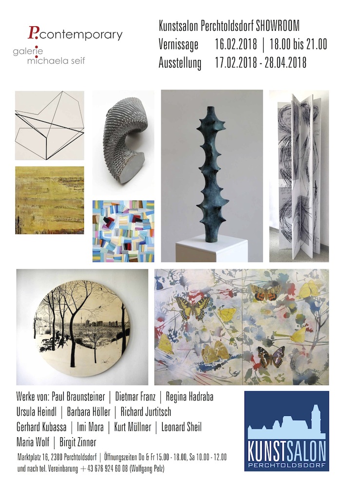 2018- Kunstsalon Pertoldsdorf, P.Conterporary Galerie, A